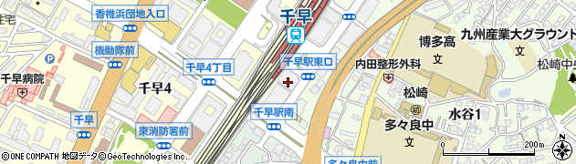 キャンドゥＪＲ千早駅店周辺の地図