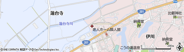 福岡県飯塚市伊川196周辺の地図
