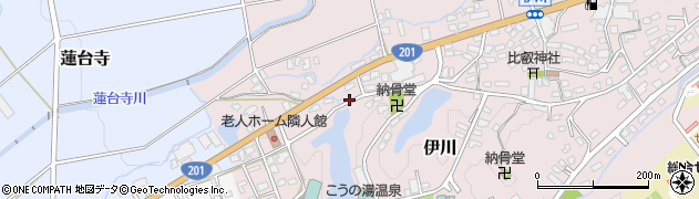 福岡県飯塚市伊川292周辺の地図