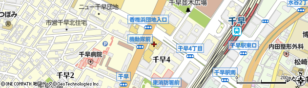 福岡スバル株式会社　お客様相談室周辺の地図