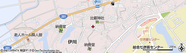 福岡県飯塚市伊川444-1周辺の地図