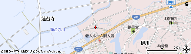 福岡県飯塚市伊川197周辺の地図