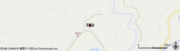 徳島県海陽町（海部郡）相川（村山）周辺の地図