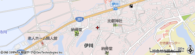 福岡県飯塚市伊川439周辺の地図