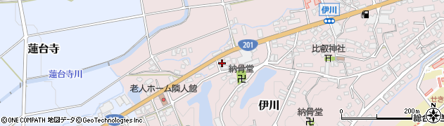 福岡県飯塚市伊川295周辺の地図