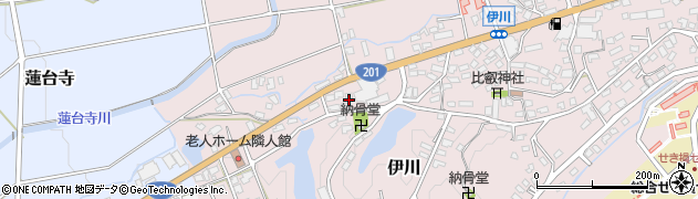 福岡県飯塚市伊川296周辺の地図