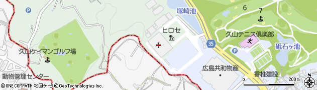 ヒロセ株式会社　福岡工場周辺の地図