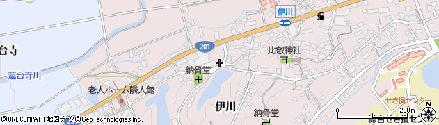 福岡県飯塚市伊川302周辺の地図