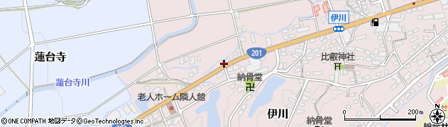 福岡県飯塚市伊川290-5周辺の地図
