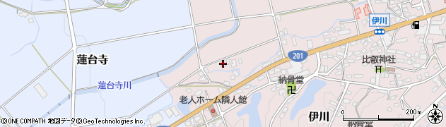 福岡県飯塚市伊川244周辺の地図
