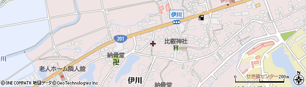 福岡県飯塚市伊川437周辺の地図