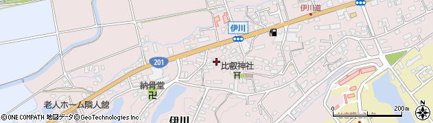 福岡県飯塚市伊川435-1周辺の地図