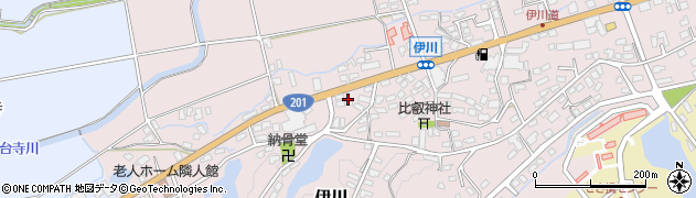 福岡県飯塚市伊川305周辺の地図