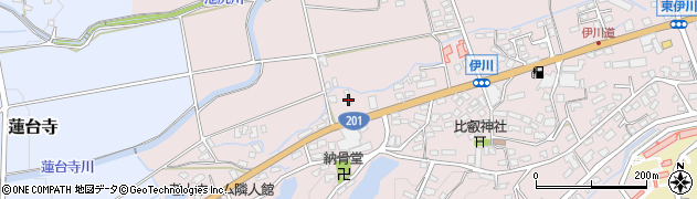 福岡県飯塚市伊川313周辺の地図