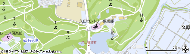 久山カントリー倶楽部周辺の地図