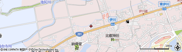 福岡県飯塚市伊川310周辺の地図