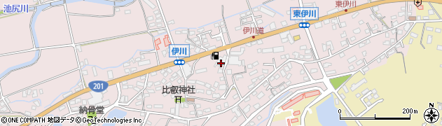 福岡県飯塚市伊川468周辺の地図