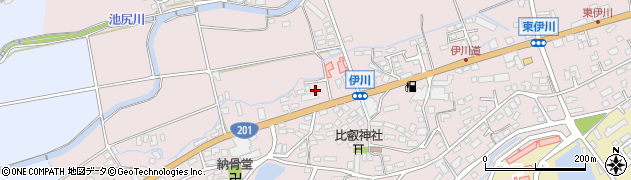 福岡県飯塚市伊川309周辺の地図