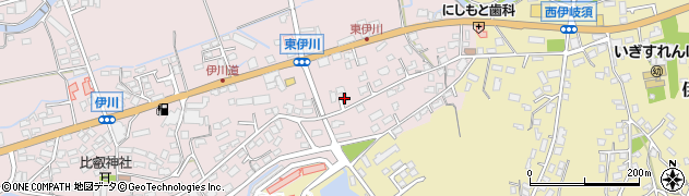 福岡県飯塚市伊川524周辺の地図