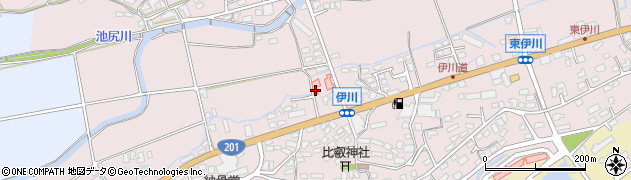 福岡県飯塚市伊川403-1周辺の地図