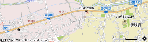 福岡県飯塚市伊川533-1周辺の地図