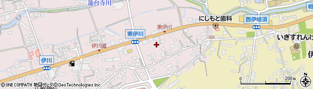 福岡県飯塚市伊川528-1周辺の地図