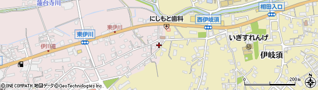 福岡県飯塚市伊川1周辺の地図
