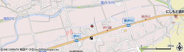 福岡県飯塚市伊川415周辺の地図