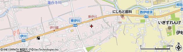 福岡県飯塚市伊川528-3周辺の地図