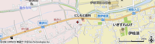 福岡県飯塚市伊川604周辺の地図