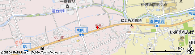 福岡県飯塚市伊川538周辺の地図