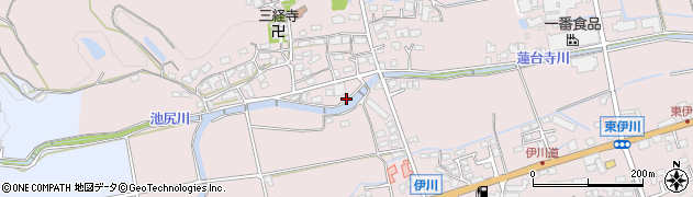 福岡県飯塚市伊川762周辺の地図