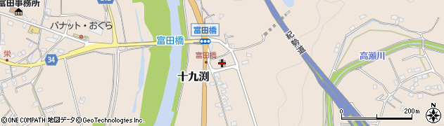 富田郵便局 ＡＴＭ周辺の地図