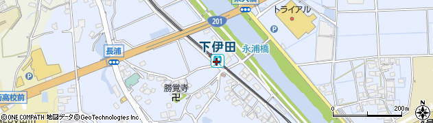 下伊田駅周辺の地図