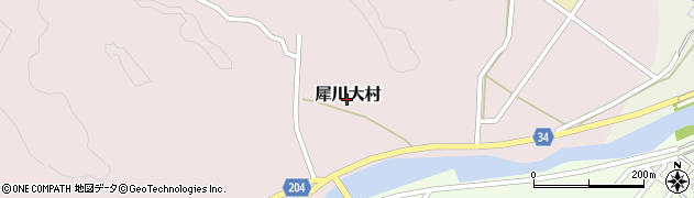 福岡県みやこ町（京都郡）犀川大村周辺の地図