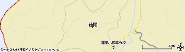 福岡県篠栗町（糟屋郡）萩尾周辺の地図
