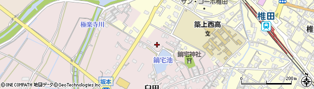 臼田簡易郵便局周辺の地図