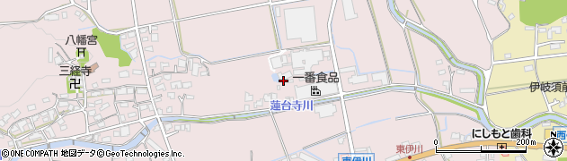 福岡県飯塚市伊川694周辺の地図