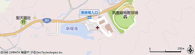 福岡県中古自動車販売協会周辺の地図