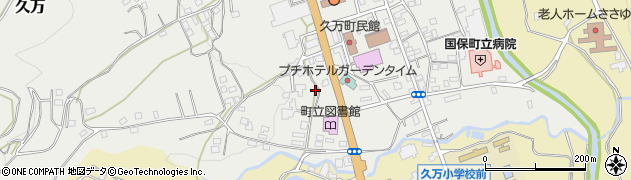 愛媛県上浮穴郡久万高原町久万1452周辺の地図