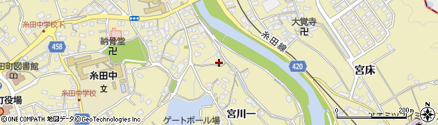 福岡県田川郡糸田町3614周辺の地図