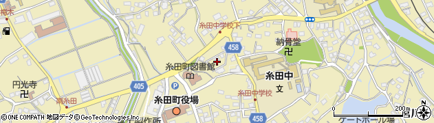 福岡県田川郡糸田町2091-7周辺の地図