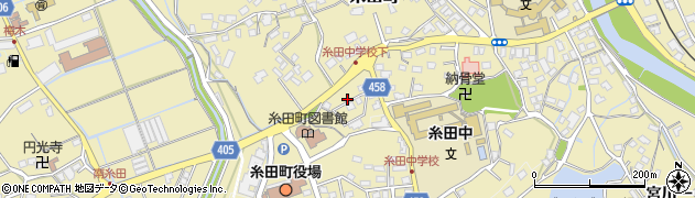 福岡県田川郡糸田町2091-4周辺の地図