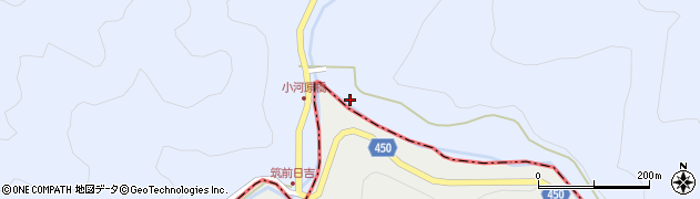 福岡県宮若市三ケ畑1063周辺の地図