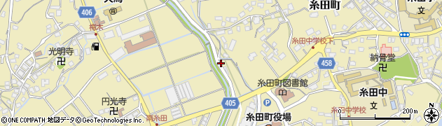 糸田　ふれあい市弁当部周辺の地図