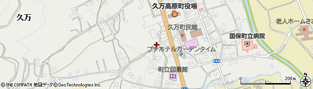 愛媛県上浮穴郡久万高原町久万1418周辺の地図
