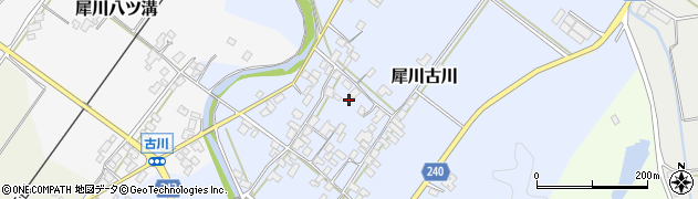 福岡県みやこ町（京都郡）犀川古川周辺の地図