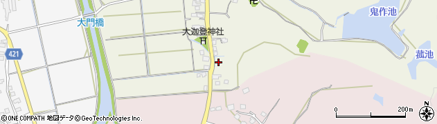 口ノ原稲築線周辺の地図