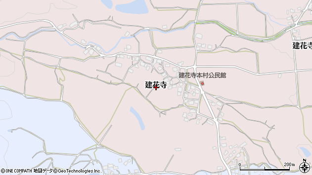 〒820-0049 福岡県飯塚市建花寺の地図