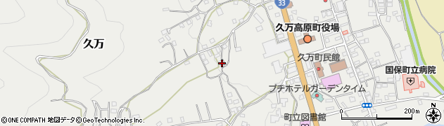 愛媛県上浮穴郡久万高原町久万1313周辺の地図